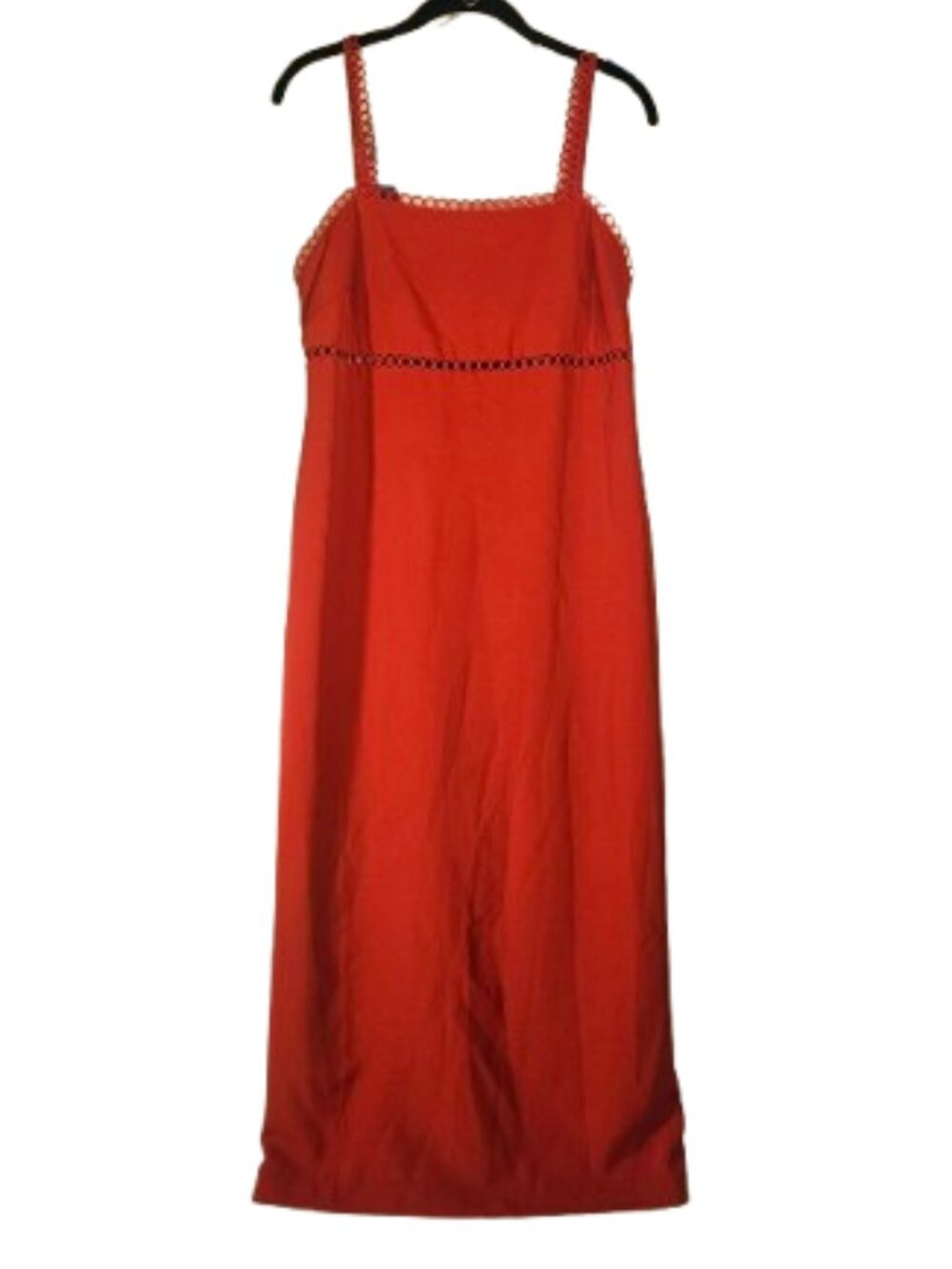Cece Red Midi Dress Sleeveless Women's Size 10
